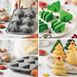 Picture of CHRISTMAS TREE SILICONE MOULD X 6 CAVITIES